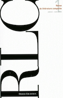 Revue de littérature comparée, no 01, 2004
